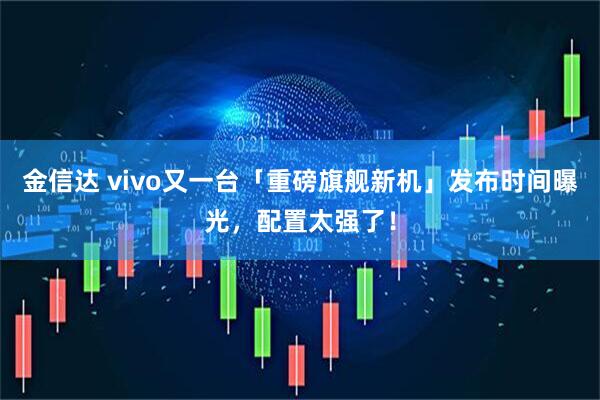 金信达 vivo又一台「重磅旗舰新机」发布时间曝光，配置太强了！